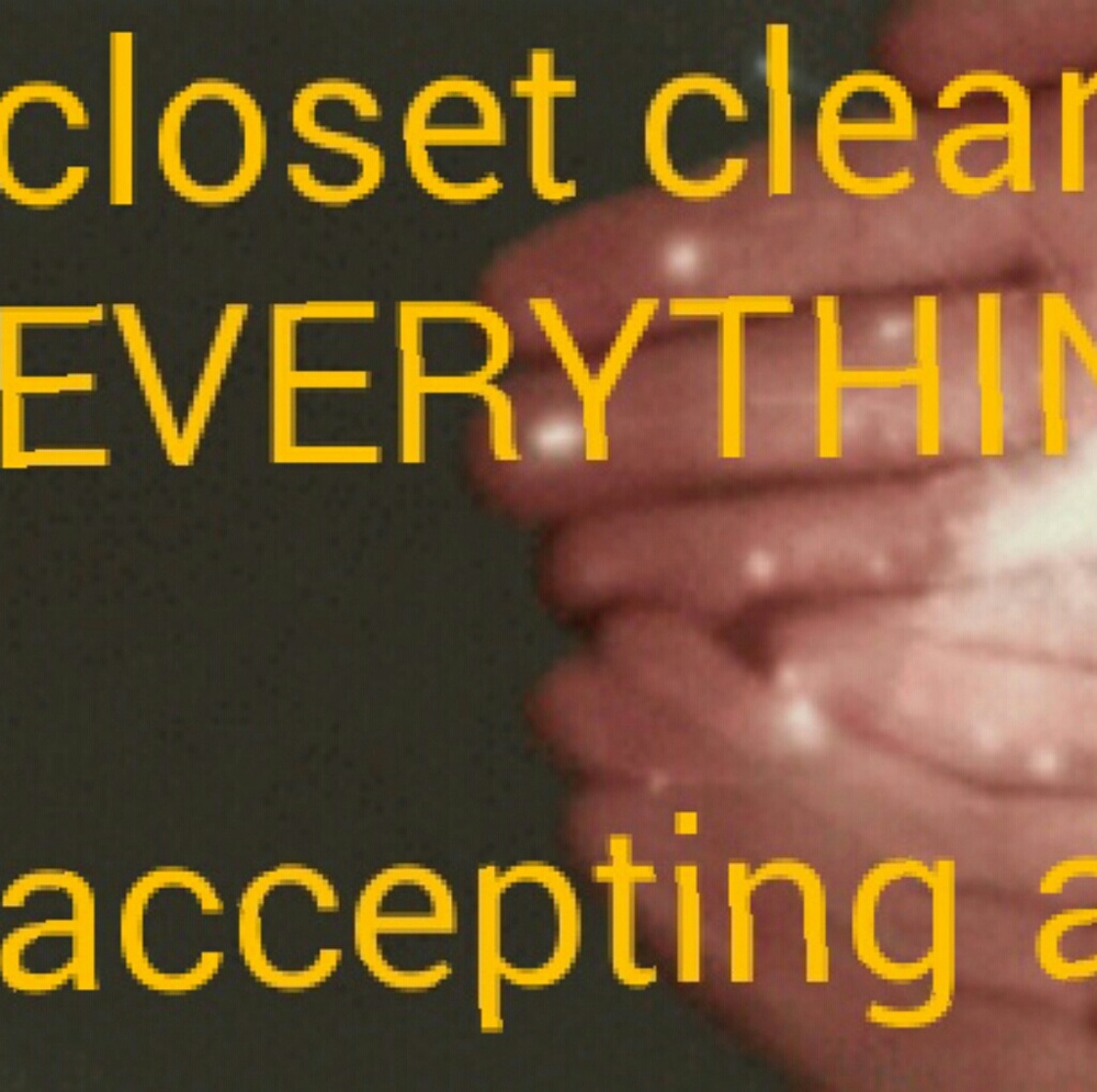 Closet clear